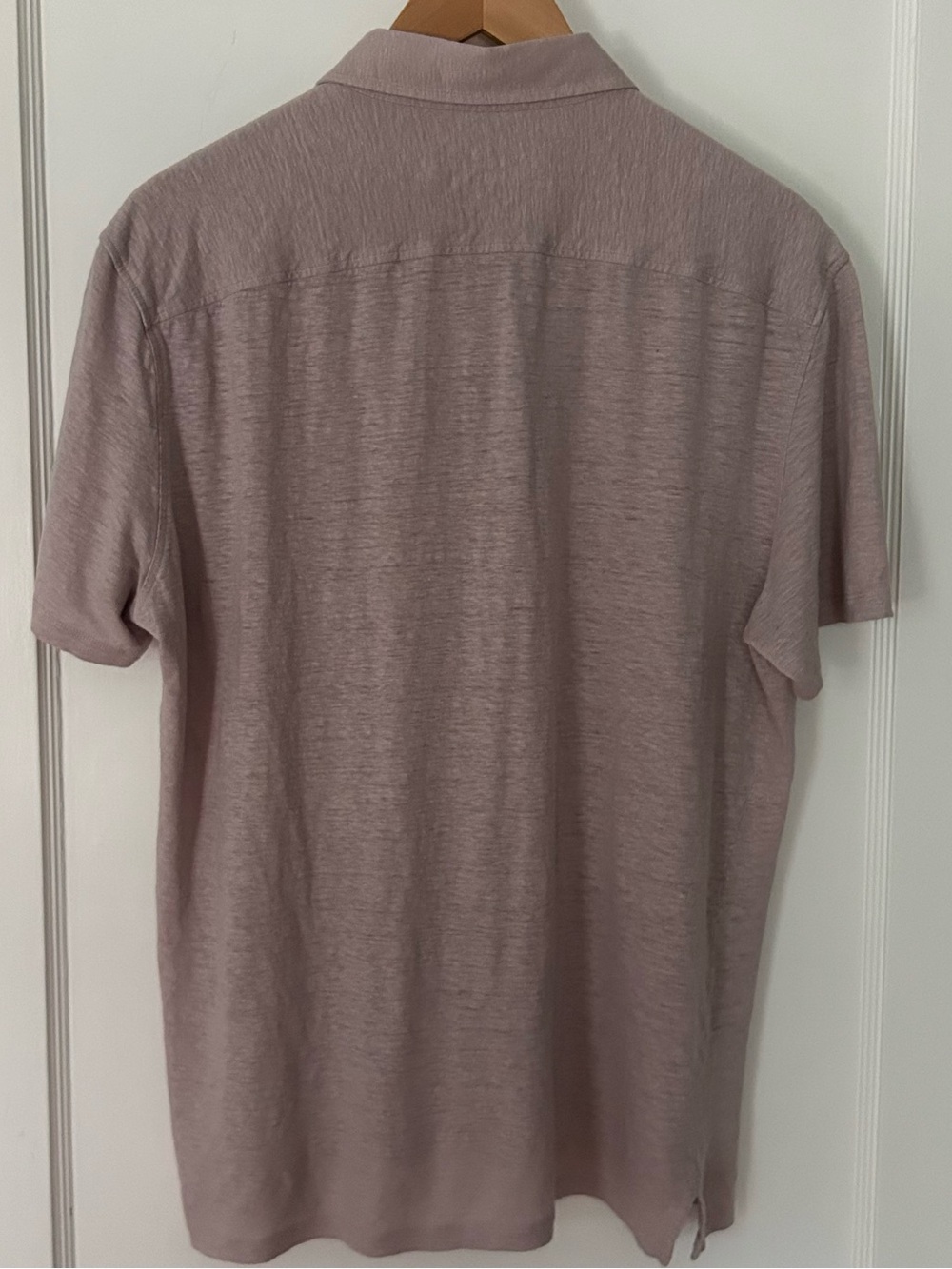 Ermenegildo Zegna Men’s Size L/52 Short Sleeve Linen Polo - Picture 11 of 12